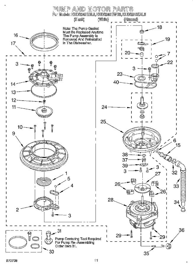 Diagram for KUDR24SEBL5