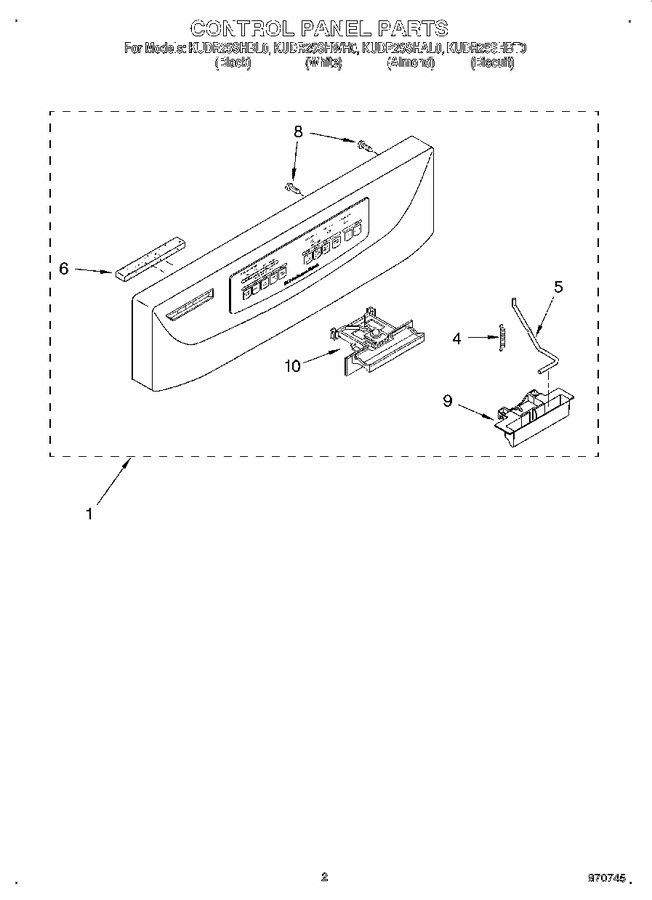 Diagram for KUDR25SHAL0