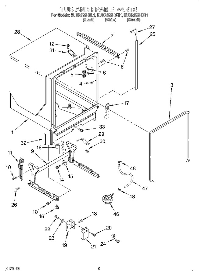 Diagram for KUDR25SHWH1