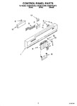 Diagram for 02 - Control Panel Parts