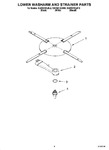 Diagram for 04 - Lower Washarm And Strainer Parts