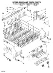 Diagram for 09 - Upper Rack And Track Parts