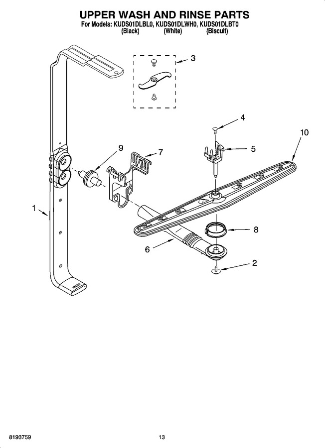 Diagram for KUDS01DLBT0