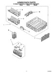 Diagram for 11 - Lower Rack Parts