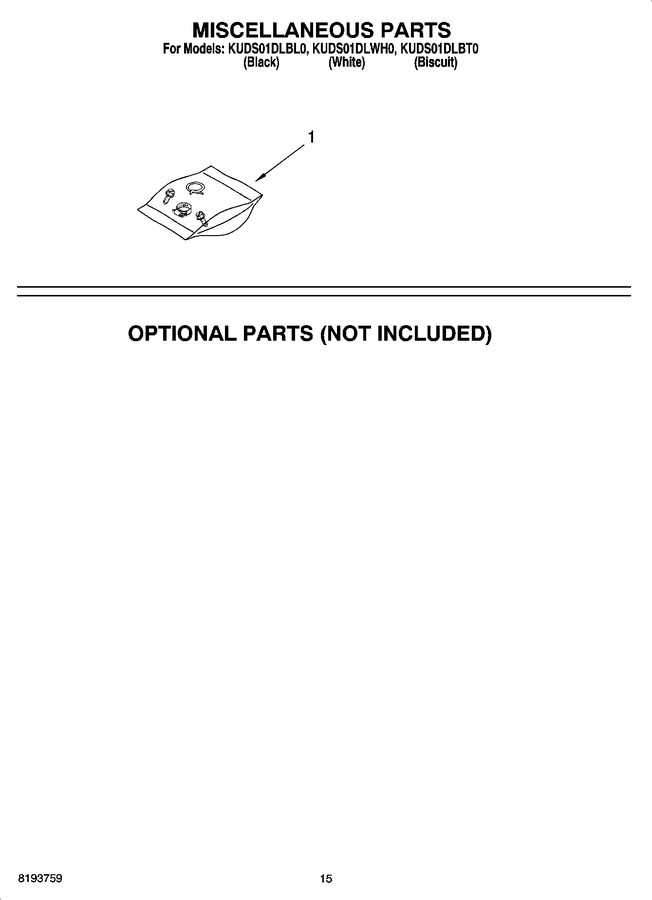 Diagram for KUDS01DLWH0