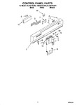 Diagram for 02 - Control Panel Parts