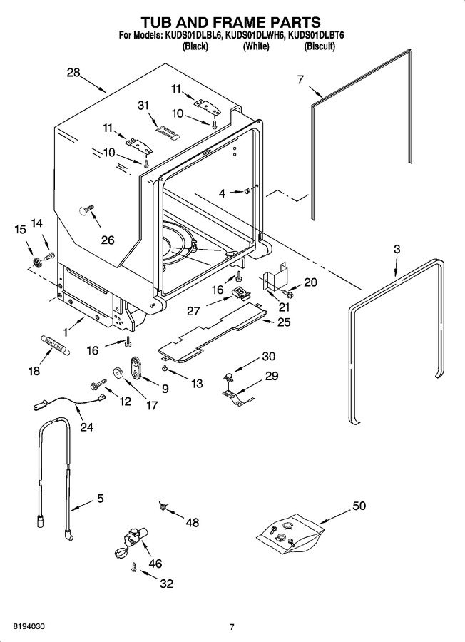 Diagram for KUDS01DLBL6