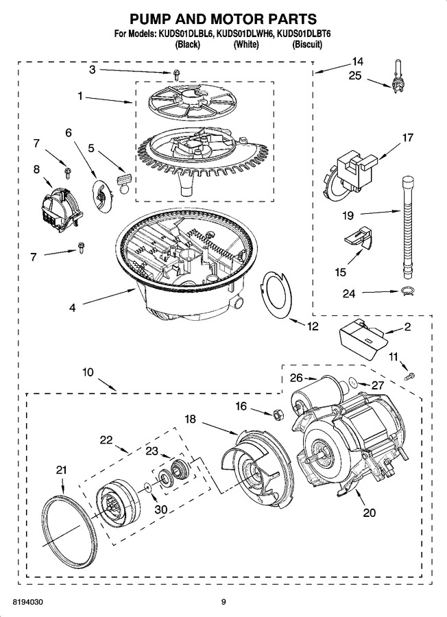 Diagram for KUDS01DLBL6