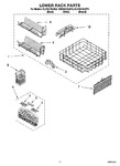 Diagram for 11 - Lower Rack Parts, Optional Parts (not Included)