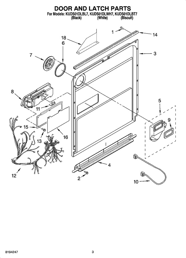 Diagram for KUDS01DLBT7