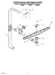 Diagram for 10 - Upper Wash And Rinse Parts