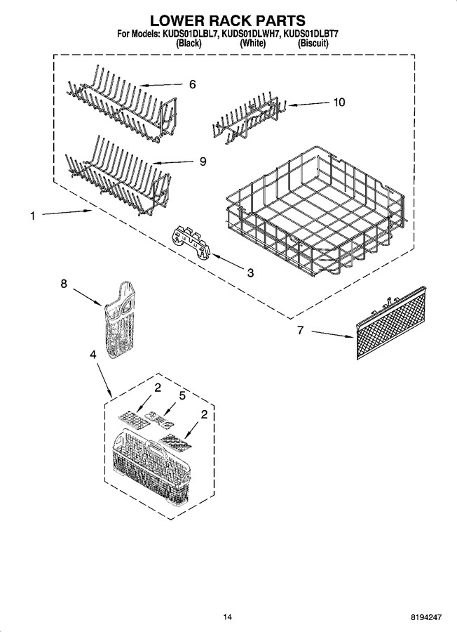 Diagram for KUDS01DLWH7