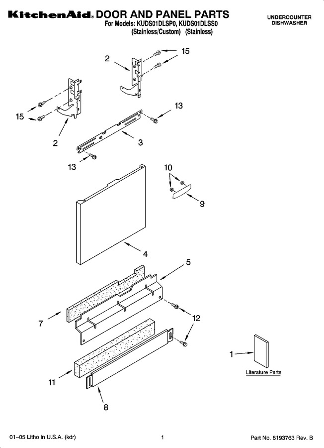 Diagram for KUDS01DLSP0