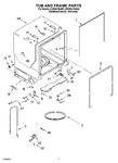 Diagram for 07 - Tub And Frame Parts