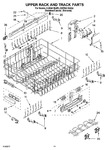 Diagram for 09 - Upper Rack And Track Parts