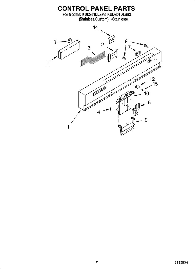 Diagram for KUDS01DLSP3