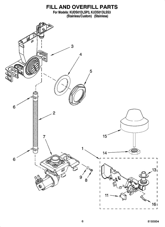 Diagram for KUDS01DLSP3