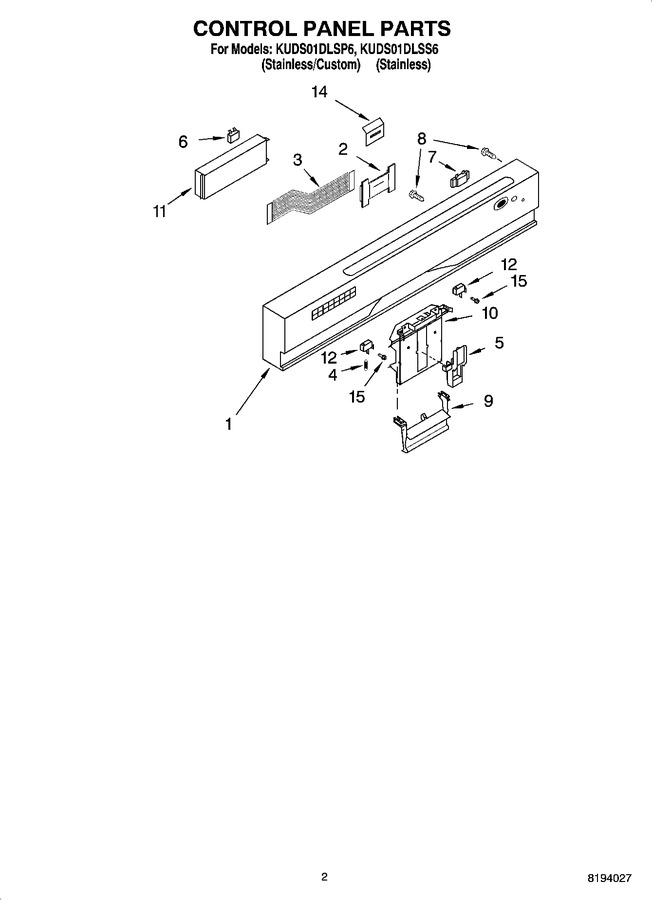 Diagram for KUDS01DLSS6