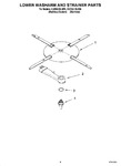 Diagram for 04 - Lower Washarm And Strainer Parts