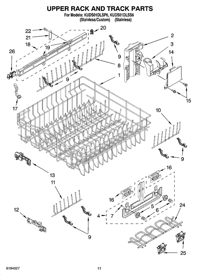 Diagram for KUDS01DLSS6