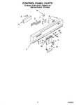 Diagram for 02 - Control Panel Parts