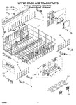 Diagram for 09 - Upper Rack And Track Parts