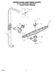 Diagram for 10 - Upper Wash And Rinse Parts