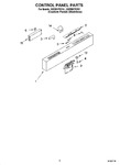 Diagram for 02 - Control Panel Parts