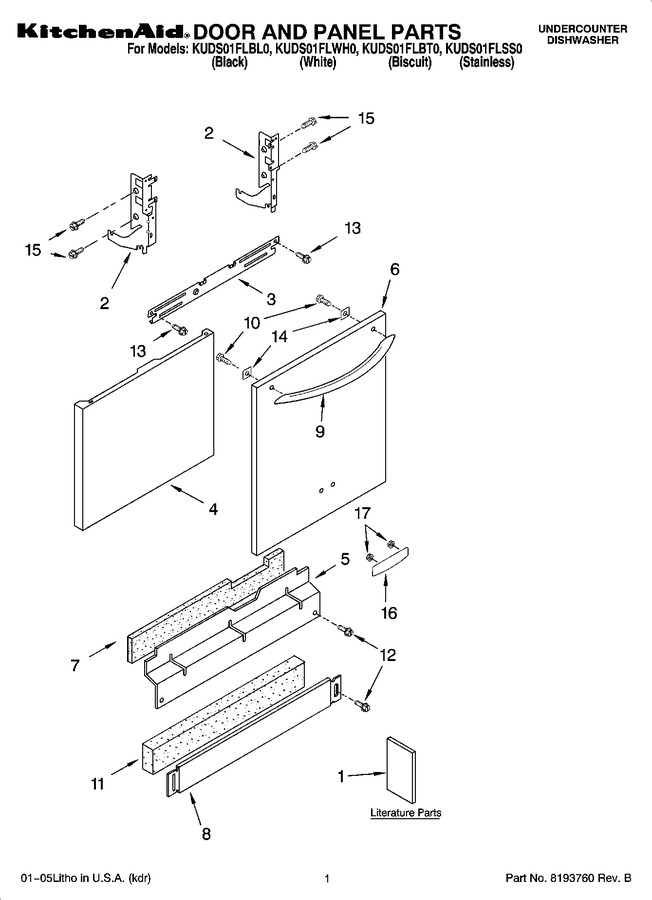 Diagram for KUDS01FLWH0