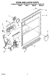 Diagram for 03 - Door And Latch Parts