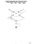 Diagram for 04 - Lower Washarm And Strainer Parts