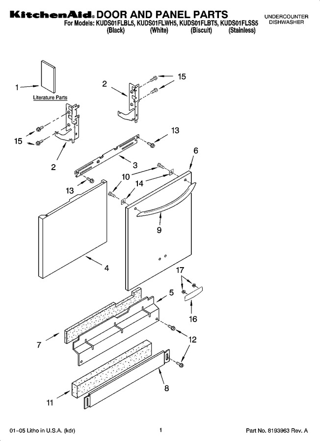 Diagram for KUDS01FLBL5