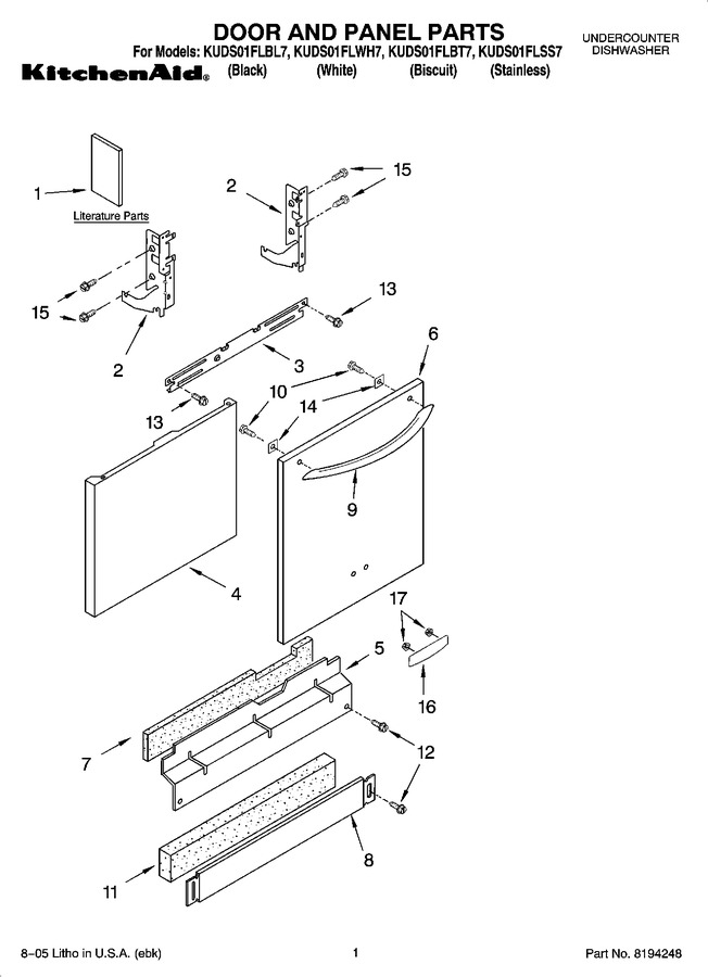 Diagram for KUDS01FLBL7