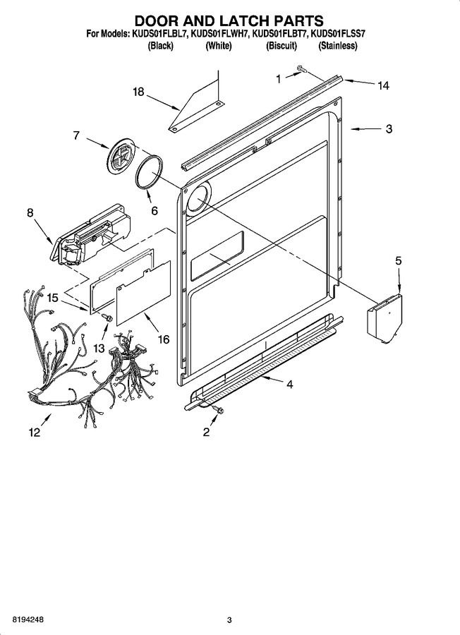 Diagram for KUDS01FLBL7