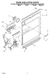 Diagram for 03 - Door And Latch