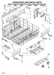 Diagram for 09 - Upper Rack And Track Parts