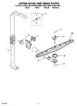 Diagram for 10 - Upper Wash And Rinse Parts