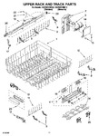 Diagram for 09 - Upper Rack And Track Parts