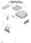 Diagram for 12 - Lower Rack Parts, Optional Parts (not Included)