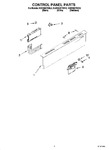 Diagram for 02 - Control Panel Parts