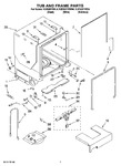 Diagram for 07 - Tub And Frame Parts