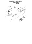 Diagram for 02 - Control Panel Parts