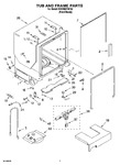 Diagram for 07 - Tub And Frame Parts