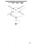 Diagram for 04 - Lower Washarm And Strainer Parts