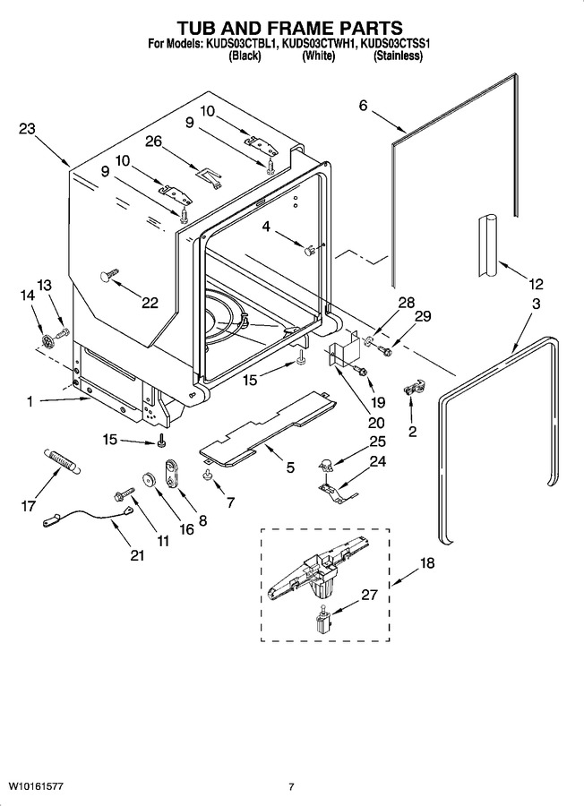 Diagram for KUDS03CTBL1