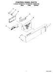 Diagram for 02 - Control Panel Parts