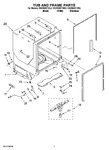 Diagram for 07 - Tub And Frame Parts