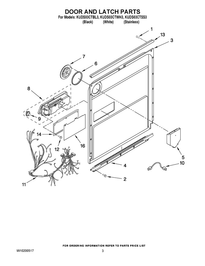 Diagram for KUDS03CTWH3