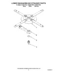 Diagram for 11 - Lower Washarm And Strainer Parts