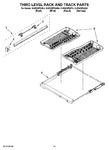 Diagram for 10 - Third Level Rack And Track Parts